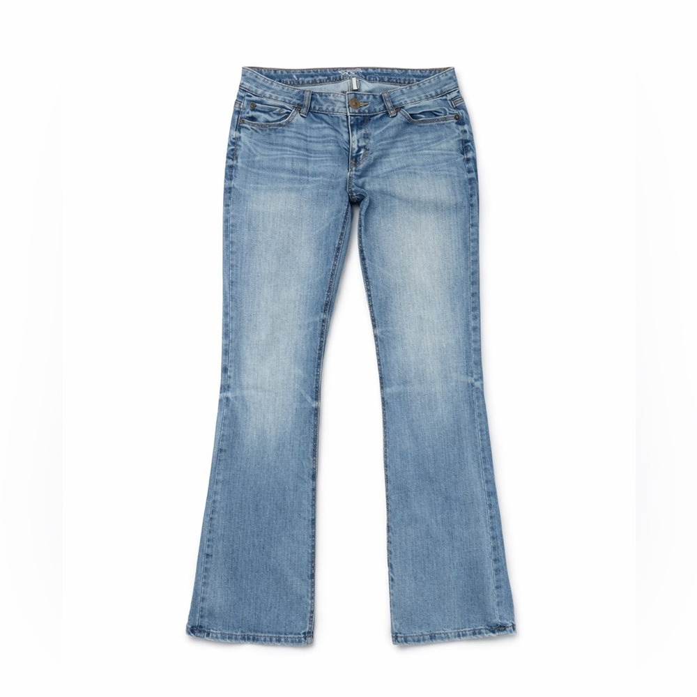 Ann Taylor LOFT Original Fit Bootcut Jeans Women’s Size 29 Light Wash Mid Rise D
